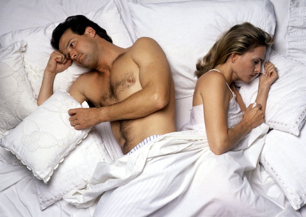 woman in bed with a man with low potency how to increase